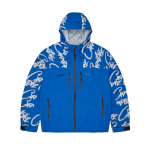 Men's Elitework Waterproof Shell Jacket – Blue