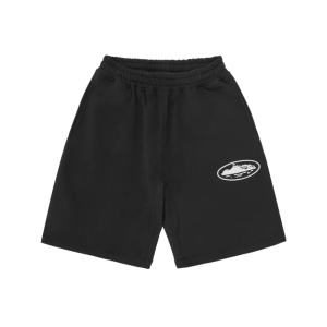 Corteiz Island Puff Print Cotton Shorts