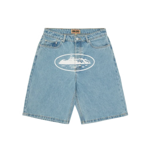 Corteiz Island Premium Baggy Denim Shorts