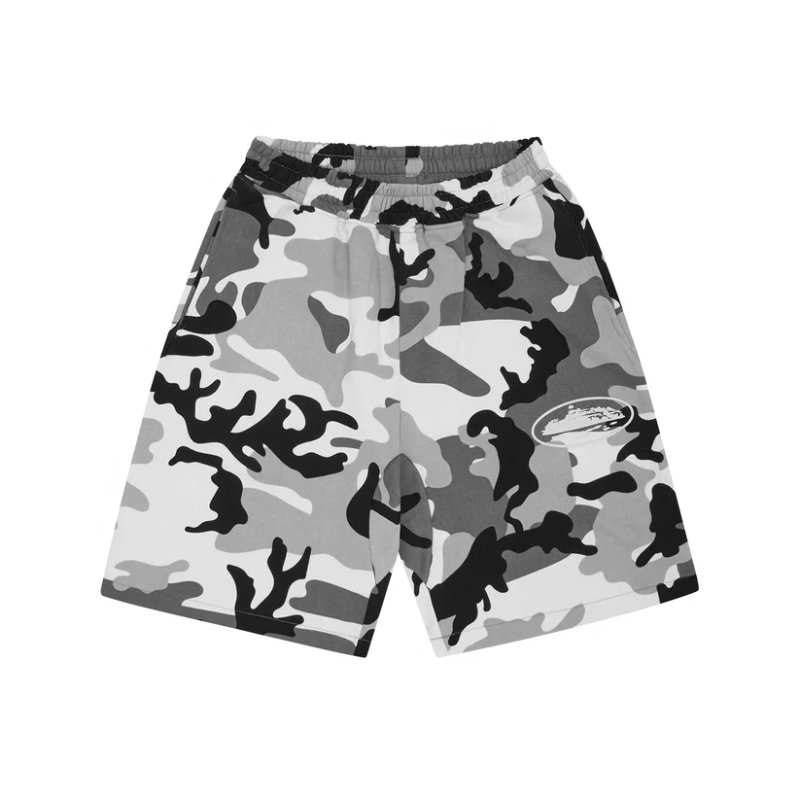 Corteiz Island Premium Puff Print Shorts