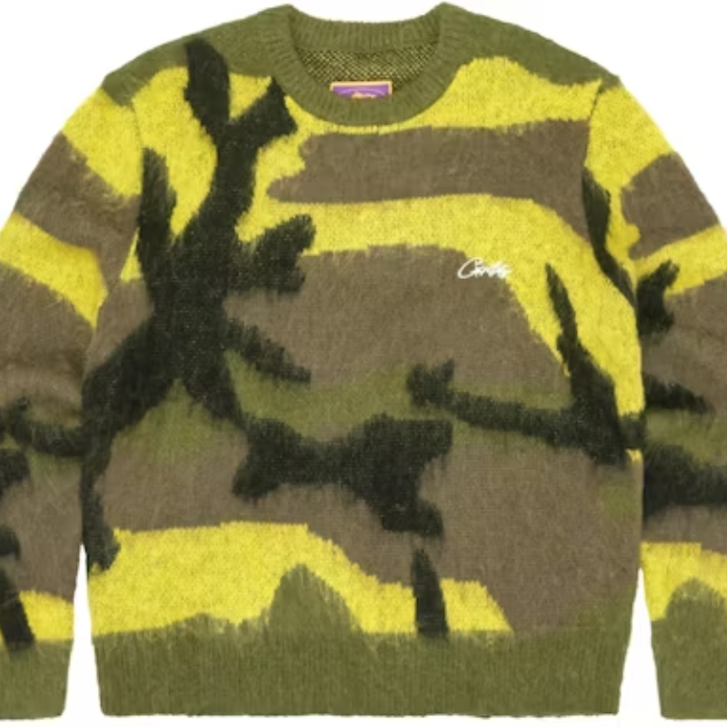 Corteiz Mohair Knit Sweater