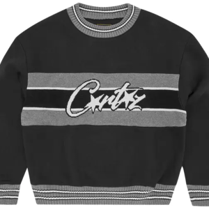 Premium Corteiz Uni Crew Black Sweater