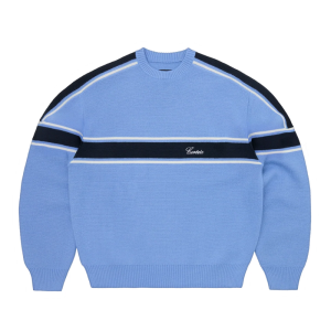 Turismo Knit Sweater in Baby Blue