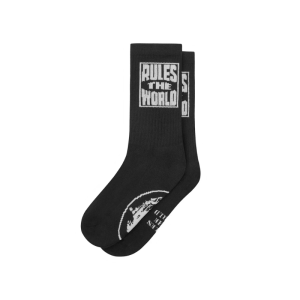 Corteiz RTW Black Crew Socks