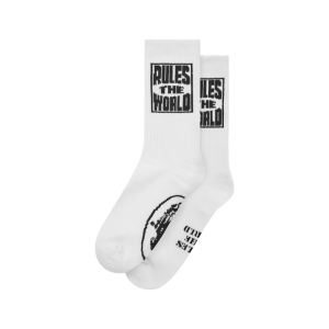 Corteiz RTW White Crew Socks
